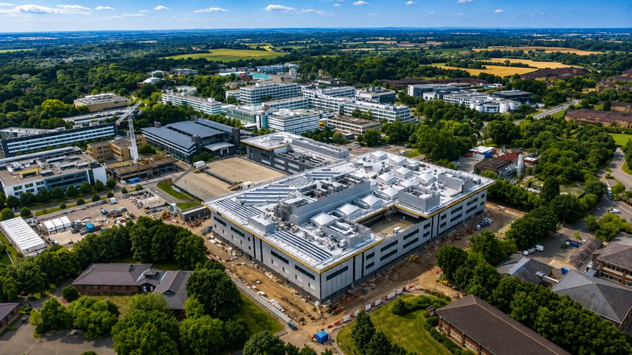 Aerial view of Coventry — representative area image